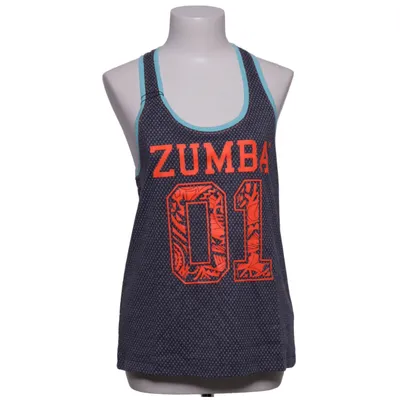 Sport tanktop (Grijs, Blauw, Rood) van Zumba Wear Katoen, Polyester