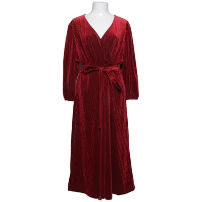 Slå-om-kjole (Rød) fra Cellbes Woman Elastan, Polyester
