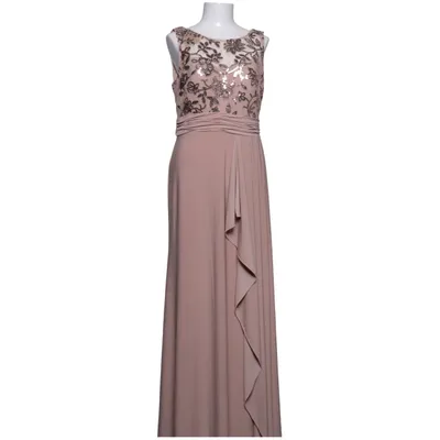 Aftenkjole (Beige) fra Nightway Elastan, Polyamid, Polyester