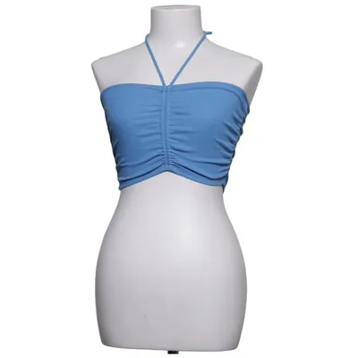 Halternecktopp (Blå) från Zara