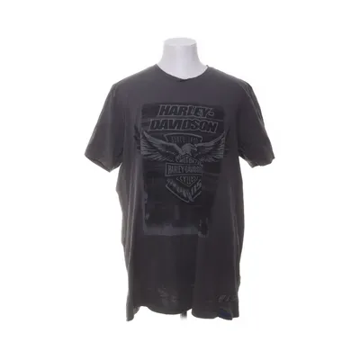 T-shirt (Gray, Black) from Harley Davidson Cotton