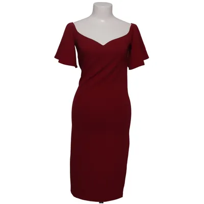 Jurk (Rood) van Bubbleroom by Molly Rustas Elastaan, Polyester