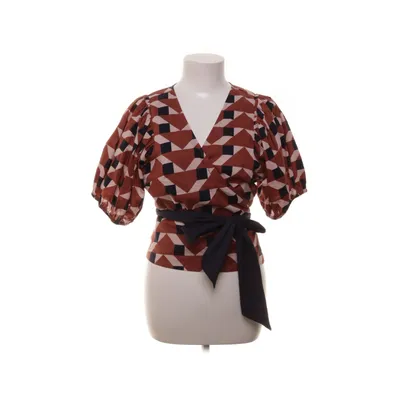 Omlottopp (Brun, Vit, Svart) från Just Female Ekologisk bomull