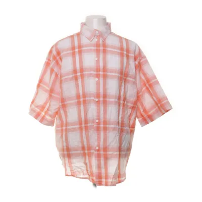 Korte mouwen shirt (Wit, Oranje) van Junkyard Katoen, Linnen