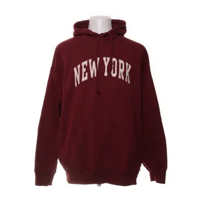 Huvtröja (Röd, Flerfärgad) från Brandy Melville Bomull, Polyester