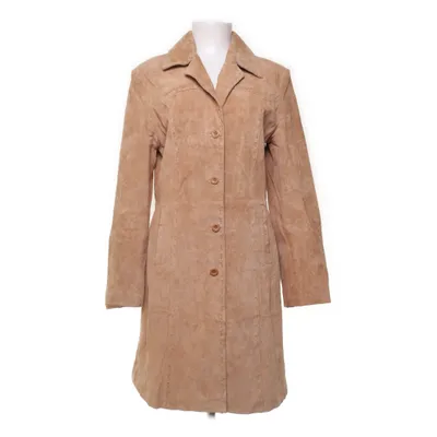 Leren jas (Bruin) van Auluna Polyester, Leer