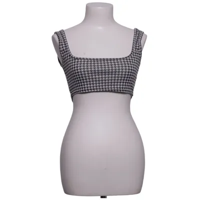 Crop top (Noir, Blanc) de Rokoko Élasthane, Polyester