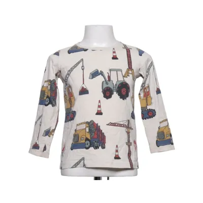 Långärmad t-shirt (Beige, Flerfärgad) från Lindex Kids Bomull