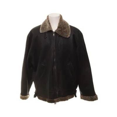 Shearling jacket (Black, Multicolored)