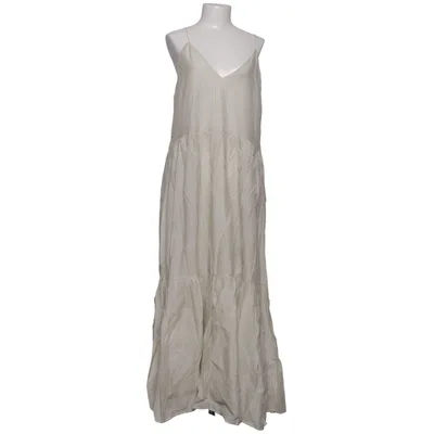 Maxi dress (White) from Massimo Dutti Cotton