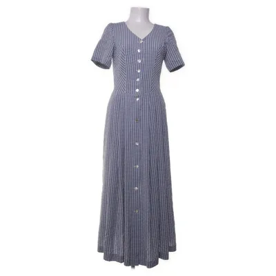 Maxi dress (White, Blue) from Hammerschmid Polyester, Viscose