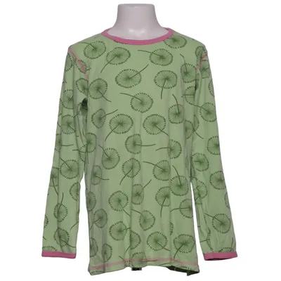Lange mouwen shirt (Groen, Roze) van Maxomorra Organisch katoen