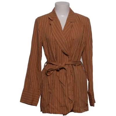 Blazer (Brown) from YAS Elastane, Tencel
