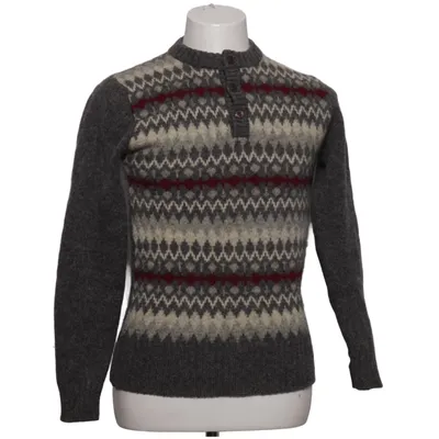 Sweater (Gray, White, Red) from Allen Solly