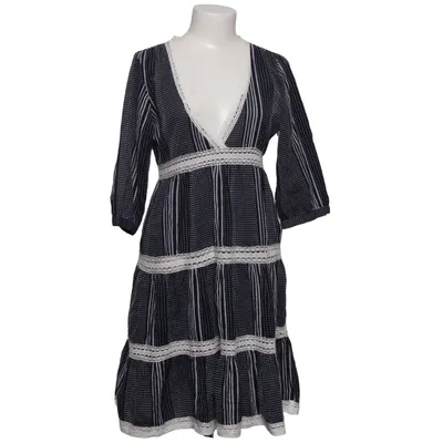 Jurk (Blauw, Wit) van Pigalle Katoen