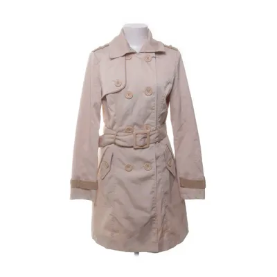 Trench coat (Beige) from Voyelles Elastane, Polyester