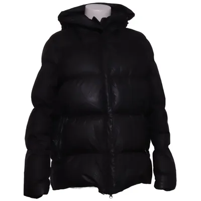 Vinterjacka (Svart) från Meotine Dun, Fjädrar, Rävpäls, Nylon, Polyester