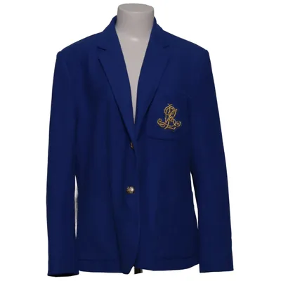 Blazer (Blue) from Lauren Ralph Lauren Cotton, Elastane, Polyester