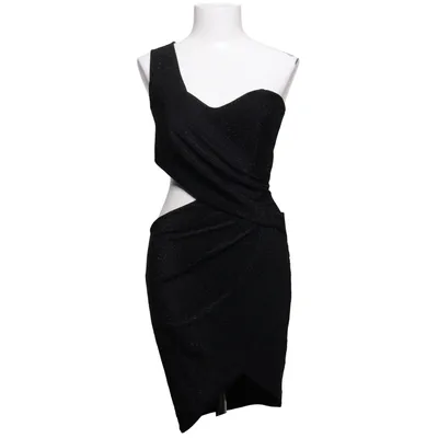 Robe de cocktail (Gris) de Jaded Rose Élasthane, Fibre métallique, Polyester