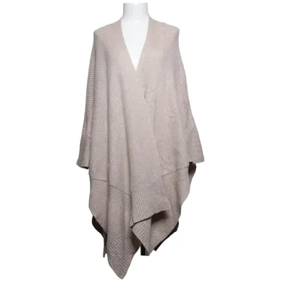 Poncho (Beige) von WERA Stockholm Kaschmir, Wolle