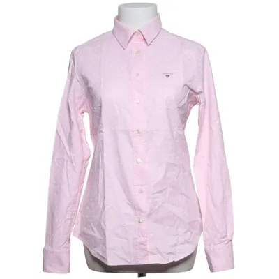 Skjorta (Rosa, Vit) från GANT Bomull, Elastan