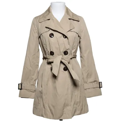 Trench coat (Beige) from Ellen Tracy Cotton, Polyester