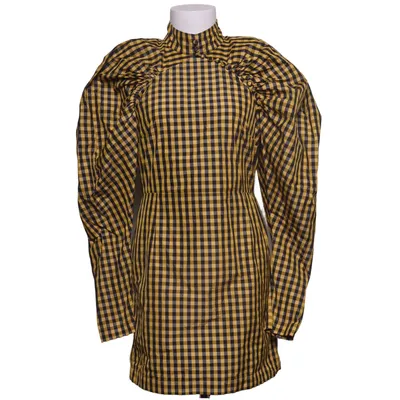 Klänning (Gul, Svart) från ROTATE Birger Christensen Polyester