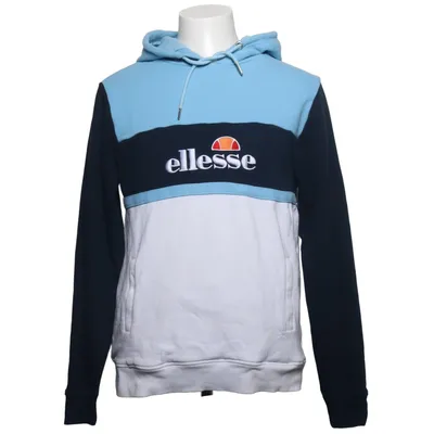 Hættetrøje (Blå, Hvid, Sort) fra Ellesse Bomuld, Polyester