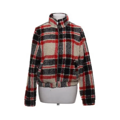 Fleece jas (Rood, Zwart, Wit) van Jacqueline de Yong Polyester
