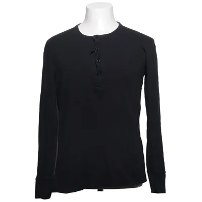 T-shirt manches longues (Noir) de A.O.CMS Coton