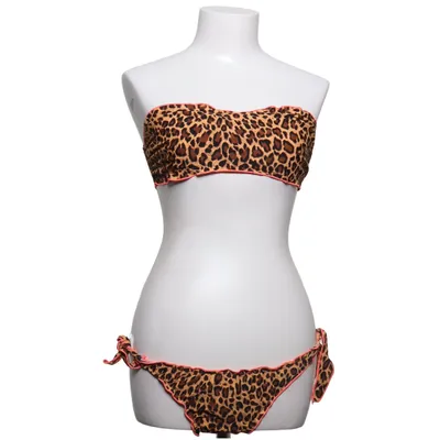 Bikini (Orange, Brun, Svart) från K&L Elastan, Polyamid