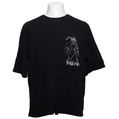T-shirt (Svart) från Pull & Bear Bomull, Polyester