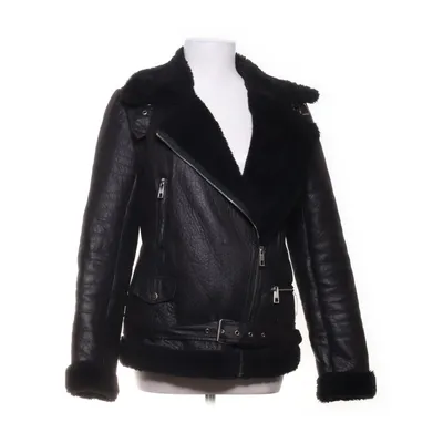 Shearlingjacka (Svart) från Cache Cache Pälsimitation, Polyester