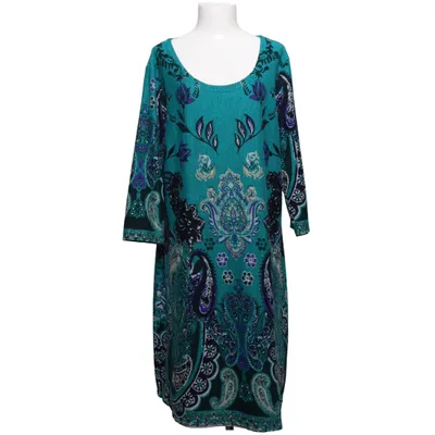 Kjole (Grøn, Flerfarvet) fra Anna Field Curvy Elastan, Polyester