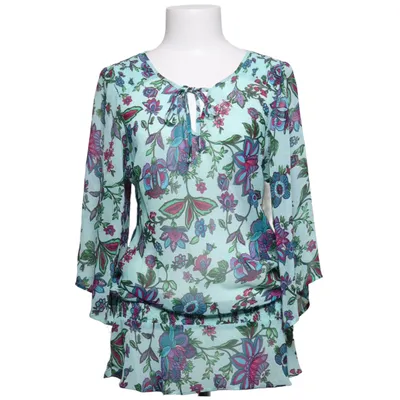 Tunika (Grøn, Flerfarvet, Turkis, Pink) fra Jeanswest Polyester