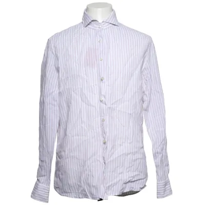Chemise (Blanc, Beige) de Profuomo Lin