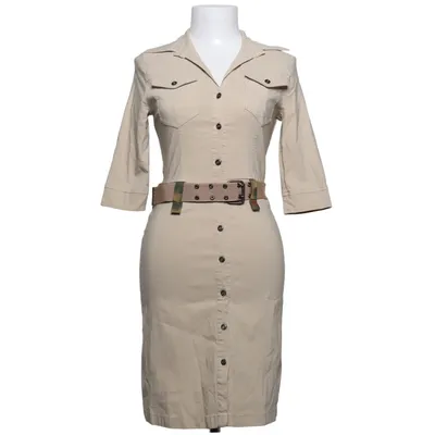 Shirt dress (Beige) from R. Collection Polyamide, Viscose