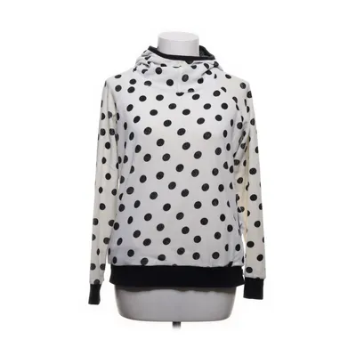 Huvtröja (Vit, Svart) från Blutsgeschwister Bomull, Elastan, Polyester