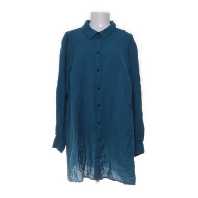 Shirt dress (Petrol green) from Zizzi Polyamide, Viscose