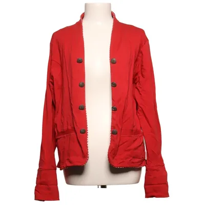 Blazer (Rood, Wit) van Susskind Katoen, Elastaan