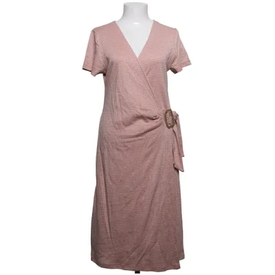 Slå-om-kjole (Pink, Hvid) fra Rabalder Bomuld, Elastan, Viscose
