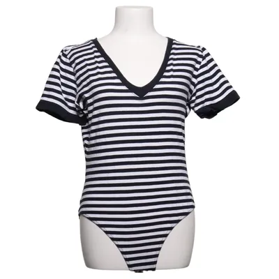 Body (Noir, Blanc) de Queentex Coton, Élasthane
