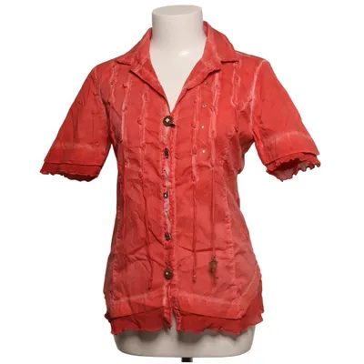 Chemise à manches courtes (Rouge) de Elisa Cavaletti