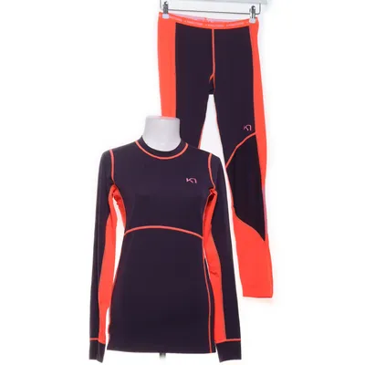 Underställ (Blå, Röd) från Kari Traa Elastan, Polyester, Ull