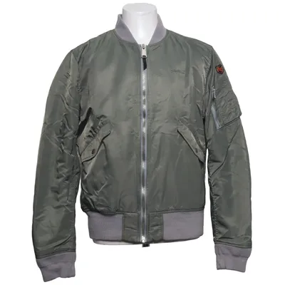 Blouson (Vert) de Schott Coton, Nylon, Polyester