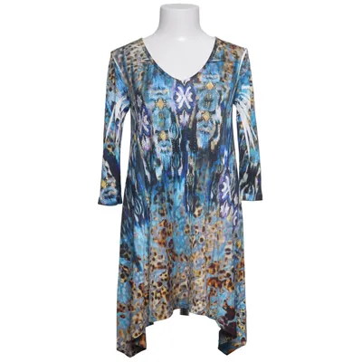 Tunic (Blue, Brown, Multicolored) from S-Twelve