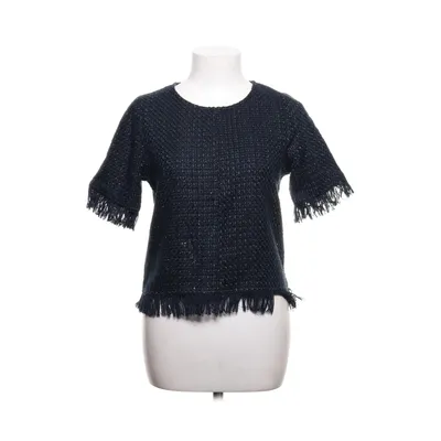 Top (Black) from Never Denim Acrylic, Cotton, Polyester