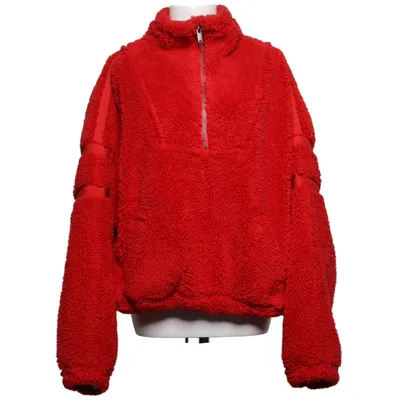 Fleecepullover (Rot) von Free People Elasthan, Polyester, Viskose
