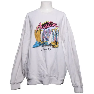 Sweatshirt (Beige, Multicolore) de Brandy Melville Coton, Polyester