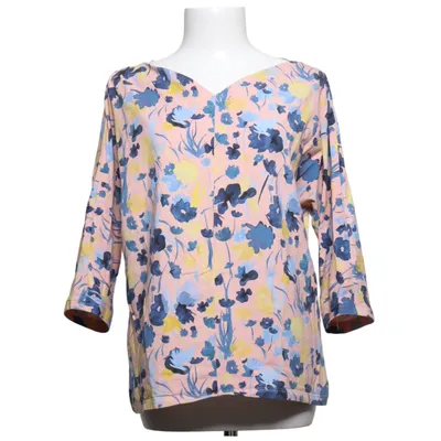 Bluse (Pink, Blå, Gul) fra Lana Elastan, Økologisk bomuld